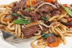 Chinese Chilli Beef Noodles